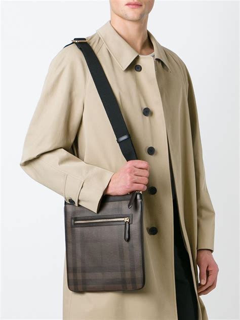 burberry mens clutch|authentic Burberry crossbody bag.